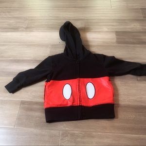 Toddler! Disney Mickey Mouse ZIP up Hoodie